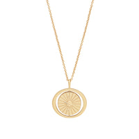 North Star Spinning Gold Necklace | Wanderlust + Co