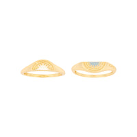 Rise Gold Mantra Ring | Wanderlust + Co