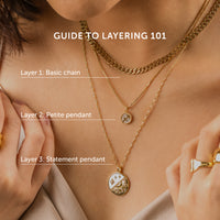 Healing Gold Mantra Locket Necklace