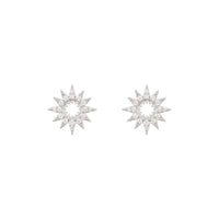 Sunlit Hoop Silver Earrings | Wanderlust + Co