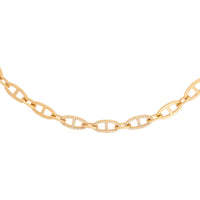 Multi Link Anchor 14K Gold Vermeil Necklace | Wanderlust + Co