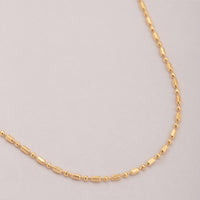 14K Gold Vermeil Bamboo Chain Necklace | Wanderlust + Co