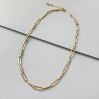 Link Topaz 14K Gold Vermeil Necklace | Wanderlust + Co