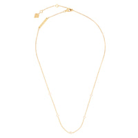 Multi Brilliant Bezel 14K Gold Vermeil Necklace | Wanderlust + Co
