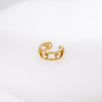 Pave Gold 9mm Ear Cuff | Wanderlust + Co