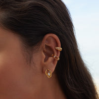 Suncoast Gold Earrings | Wanderlust + Co 