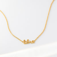 Libra Gold Necklace | Wanderlust + Co 