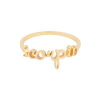 Scorpio Gold Ring | Wanderlust + Co 